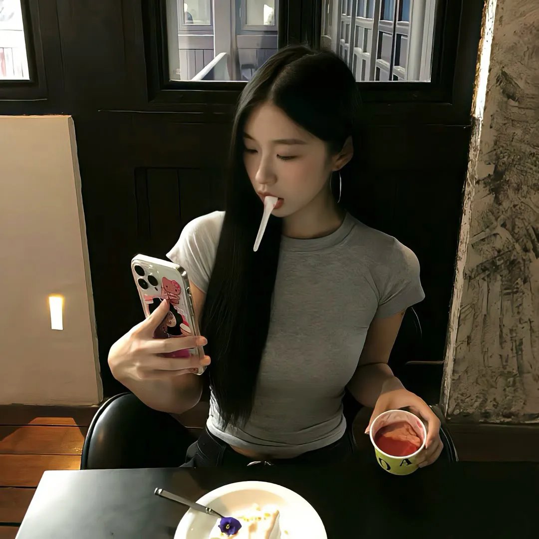 冬天的女子